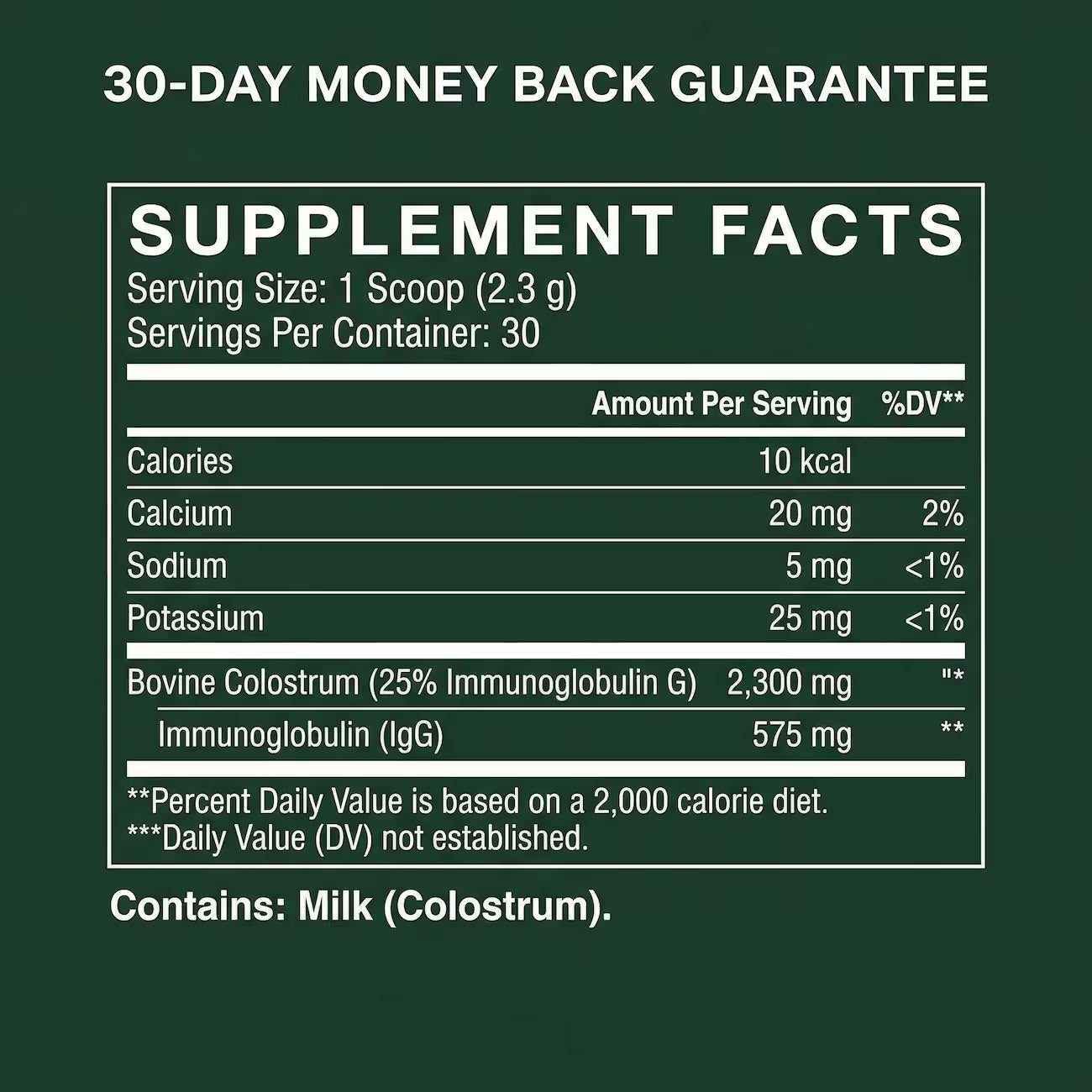 Melicior Gut-Barrier Repair Colostrum