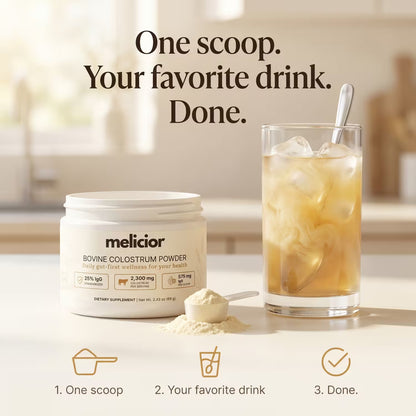 Melicior Bovine Colostrum Powder