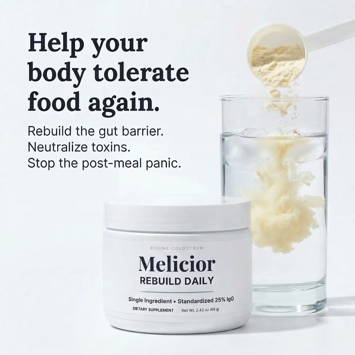 Melicior Rebuild Daily Colostrum