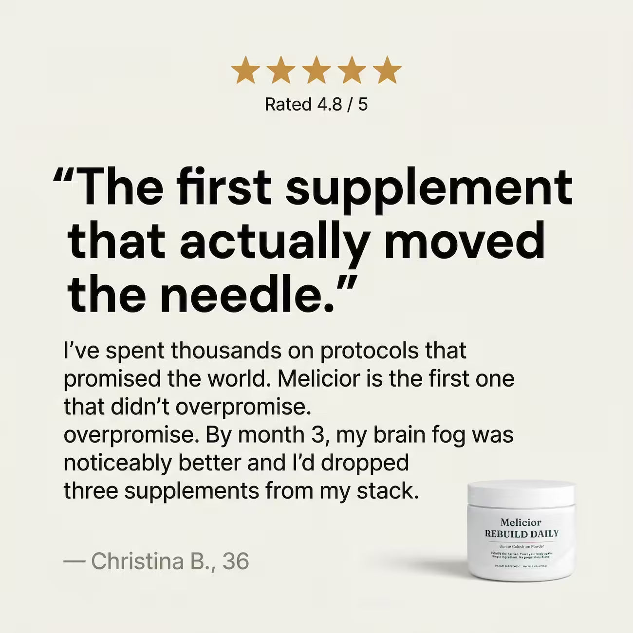 Melicior Gut-Barrier Repair Colostrum